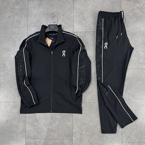 ست سویشرت شلوار آنرانینگ (ON RUNNING) رنگ مشکی سایز 2XL