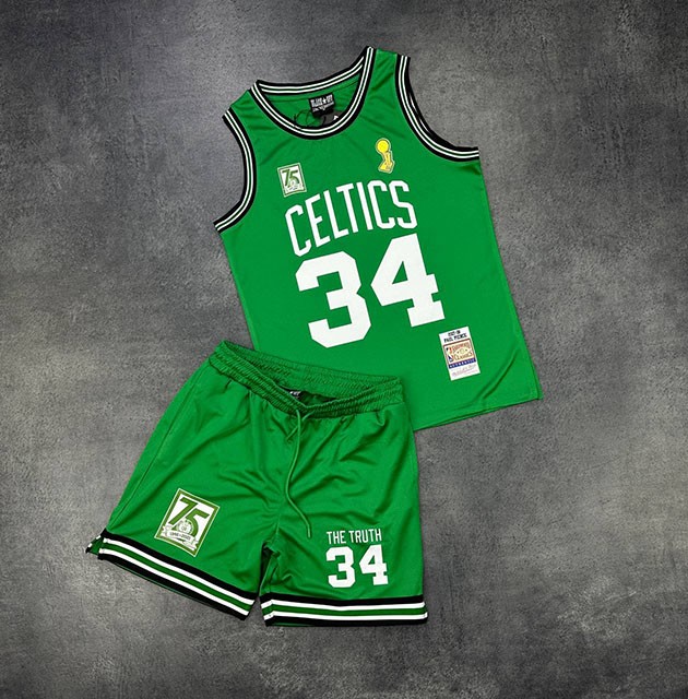جرسی بسکتبالی CELTICS رنگ سبز سایز S