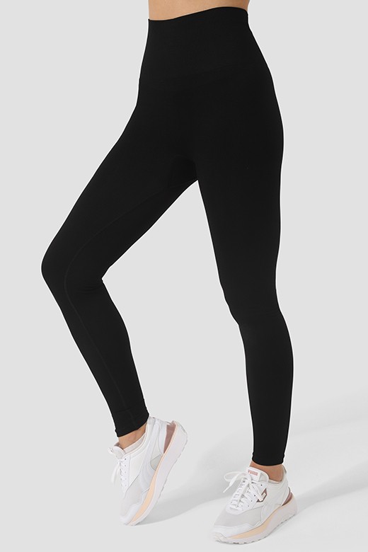 لگ SEAMLESS SUPERSTACY رنگ مشکی سایز L